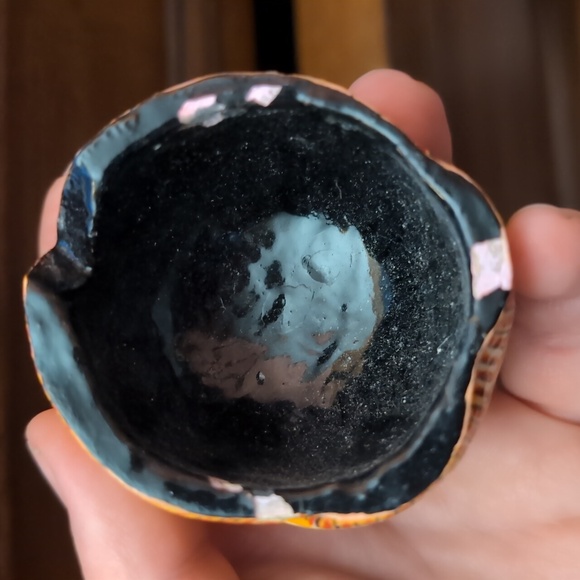 Ginger or orange cat jewelry box knickknack box - Picture 4 of 6